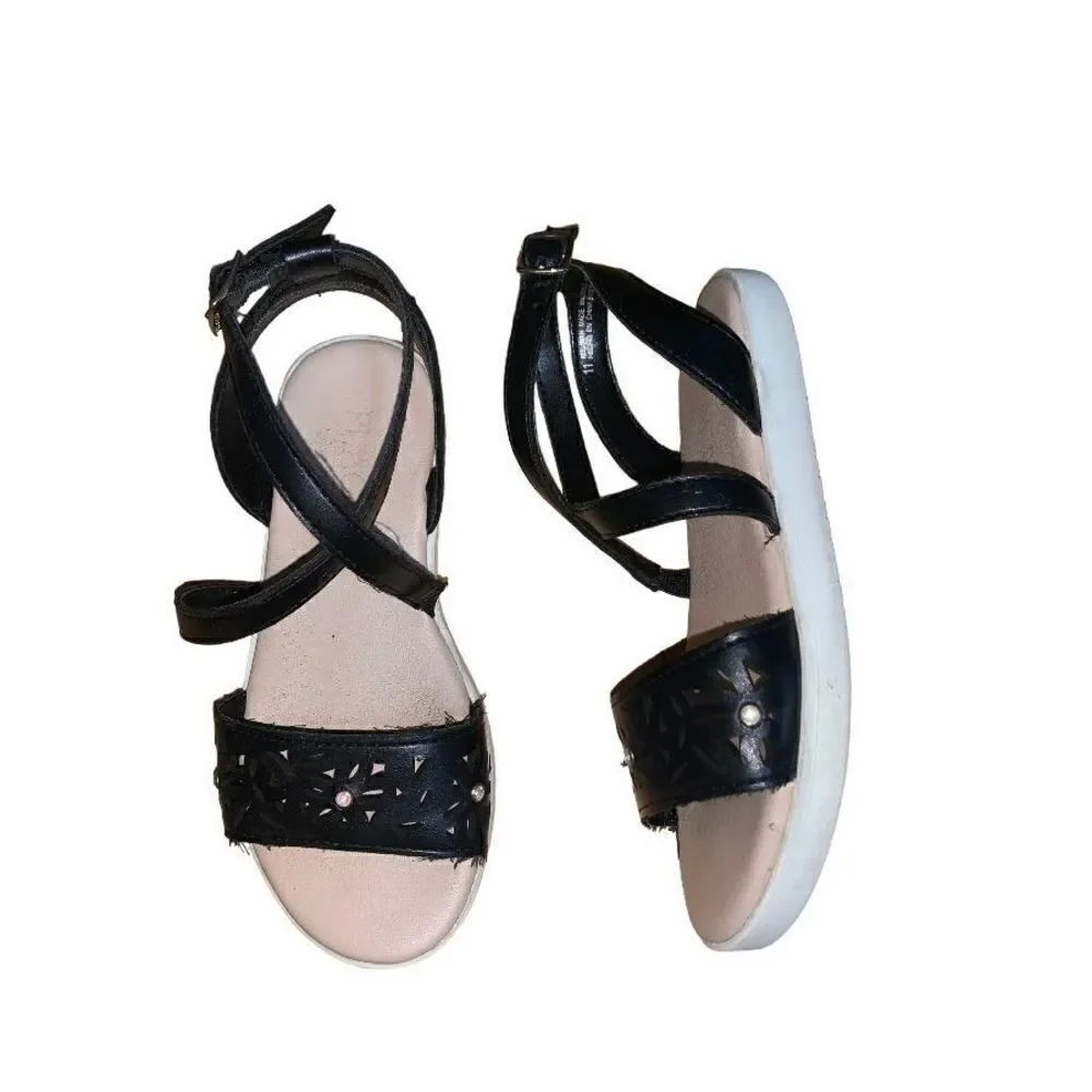 Children’s Place Flower Gladiator Sandals